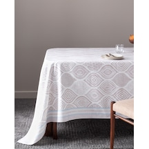 Madame Coco Verneix Masa Örtüsü - Bej - 150x250 Cm 8684427174562 Ekru