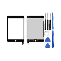 Apple Uyumlu iPad  Mini 5 A2124-a2125-a2126-a2133 Servis Lcd Dokunmatik Full Siyah + Tamir Seti
