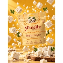 Yemelix Dondurularak Kurutulmuş Çeçil Peyniri 50 G Freeze Dried Çıtır %100 Çeçil Peyniri, Yüksek Proteinli Katkısız Atıştırmalık