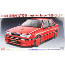 Hasegawa 20664 1/24 Ölçek, Isuzu Gemini Jt150 Irmscher Turbo Red Color , Limited Edition Otomobil Plastik Model Kiti