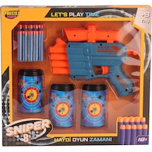 Fab 5707 Kutulu 3 Hedefli Sniper 8 Dart Atıcı
