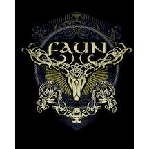 Zepplin Giyim Faun Hirsch Büyük Sırt Patch Yama