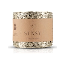 Premium 320 M Simli Metalik Ip Parlak Çanta Rafya Supla Ip Metalik Bükümlü Ip 250 Gr Standart