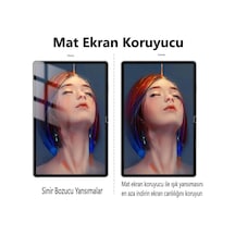 Samsung Galaxy Tab S6 Lite 10.4 İnç İle Uyumlu Mat Ekran Koruyucu 9h Temperli Kırılmaz Esnek Nano Cam, Parmak İzi Bırakmayan Yansıma Ve Parlama Önleyici Koruma Sm-p610 Sm-p617