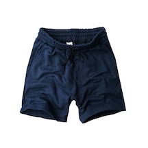 Alaska The Last Frontier Slim Fit 2 Cepli Pamuklu Penye Şort Lacivert