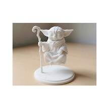 Yoda Masaüstü Figürü Havada Asılı Görünümlü Dekoratif Biblo