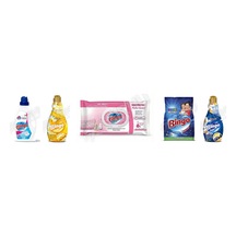 Bingo Amber Sıvı Det. 1755 Ml + Soft Yumuşatıcı 1440 Ml + Yüzey Tem.havlusu 96'lı + Tüm Renkler Deterjan 6 Kg+ Soft Yumuşatıcı 1440 Ml 5'li Set Diğer