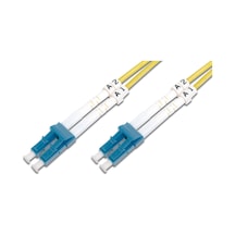 Digitus Lc-lc Fiber Optik Patch Kablo, 1 Metre, Singlemode, Duplex, 09/125