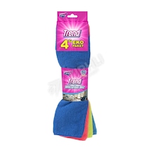 3 Adet Parex Trend Mikrofiber Temizlik Bezi 4'lü Açık Renkli