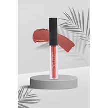 Uzun Süre Kalıcı Kadifemsi Kuruma Yapmayan Mat Likit Ruj - Matte Liquid Lipstick 511 Ashy Rose Çok Renkli