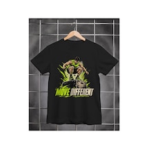 Segungear Movedifferent Erkek Regular Fit Baskılı Spor Tişört Siyah - 933732637 Siyah