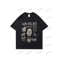 Tarzsokak Lana Del Rey Unisex Tişört T-shirt Siyah
