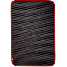 Kum Toplayıcı Fonsiyonel Kedi Tuvaleti Önü Paspası 50x75 Cm Kırmızı