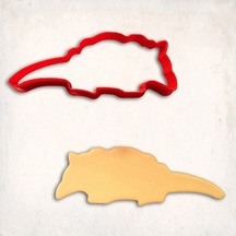 Armadillo Kurabiye Kalıbı Şekillendirici Kopat KIrmızı