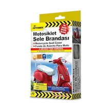 Automix 4 Mevsim Motosiklet Örtüsü Small Küçük Ve Orta Boy Motosikletler İçin Koruyucu Kılıf Acı Kahverengi