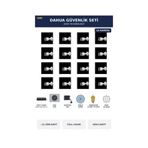 16 Kameralı 5mp Güvenlik Kamera Seti 5mp Full Color Sesli Bullet Dış Mekan 4tb 11 Gün Kayıt 83376857