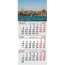 2022 Istanbul Manzaralı Takvim Modelleri