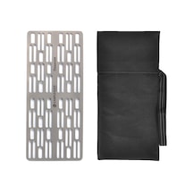 Mufunye Titanyum Barbekü Izgarası Ultra Hafif Açık Hava Kamp Barbekü Izgara Plakası Çok Renkli