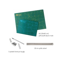 Profesyonel Hobi Kesim Matı Seti Cutting Mat Seti