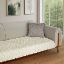 Latuda Home Ponela Koltuk Örtüsü - Sadece Oturum Alanını Kaplar 85x210 Cm - Krem