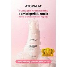 Krem Dokulu Nazik Kadın İntim Temizleme Köpüğü Atopalm Maternity Care Mild & Soothing Feminine Wash