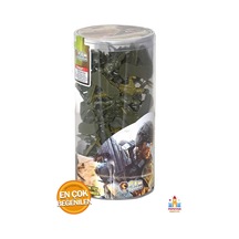 Vakumda Asker Seti Yeşil Asker Figürleri Kaliteli Plastik Oyuncak Asker Figürleri Çok Parçalı