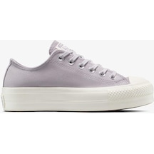Chuck Taylor All Star Lift Platform Kadın Mor Sneaker-9274 533-mor