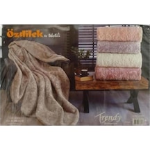 Özdilek Çift Kişilik Trendy Embos Battaniye Fuşya