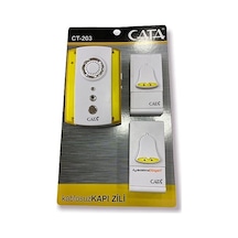 Cata Kumandalı Zil Çift Butonlu Ct-203