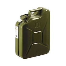 Askeri Tip Metal Benzin Yakıt Bidonu 10 Lt