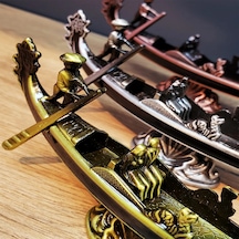 Buğz Metal Dekoratif Venedik Kayık