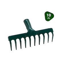 Sapsız Metal Tırmık 10 Diş