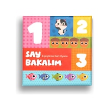 Melimelek Say Bakalım Eşleştirme Kart Oyunu