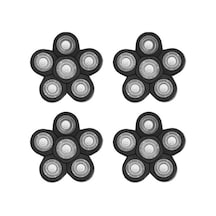 Agoodshop 4x Erkek Elektrikli Tıraş Makinesi Kafaları Elektrikli Tıraş Bıçağı Yedek Kafa 6 Bıçak Kafa