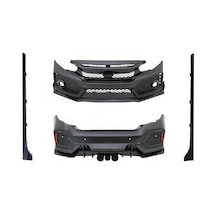 Autogp Honda Civic Fc5 Typer Body Kit Tampon Panjur Seti Sedan 2016 / 2021