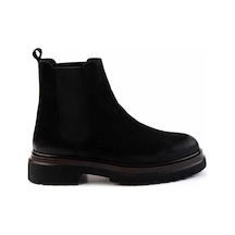 Bambi Siyah Leather Erkek Bot & Bootie E02304930102 Siyah