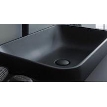 Loft Çanak Lavabo 40x60cm Turavit - Mat Siyah Diğer