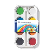 8870 K8 Noris Clup Sulu Boya 8&apos Li, Paletli Boya Tablet Çapı 44mm ---