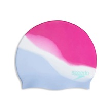 Speedo Renkli Silikon Yüzücü Bonesi Çok Renkli