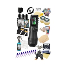Sonıx Black Kablosuz 7 Stroke Değişebilir Dövme Makinesi Seti - Premium Dövme Seti