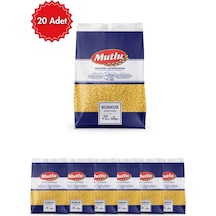 Mutlu Mutlumakarna Kuskus 500 G X 20 Paket Lezzetli, Dayanıklı Ve Kolay Pişen Italyan Tipi Makarna