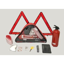 Kartal Kalıp Eagle Ts-052 Üçgen Trafik Seti 1 Kg Yangın Söndürücülü, Boyunluklu, Bez Çantalı