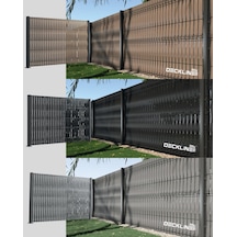 Fenceline Kompozit Panel Çit Çıtası Meşe 173 X 5 X 250 Cm