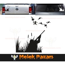 Ördek Avcısı Sticker, Avcılık Oto Sticker