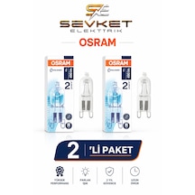 Osram 40w 2'li Paket Halopin Fırın Ampul G9 Duy 2700k