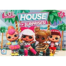 Laço Kids Lol 24 Parça Frame Puzzle Lol7595