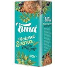 Tuna Olgun Hasat Naturel Sızma Zeytinyağı Teneke 5 L