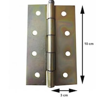 Yaprak Menteşe 4 No En:6 Cm Boy:10 Cm 3 Adet 10 CM