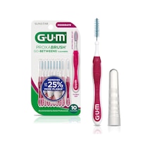 Gum Proxa Brush Go Betwens Cleaners Diş Arası Fırçası Moderate Flexible 10 Adet