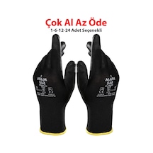 Mapa Ultrane 548 Iş Eldiveni Pu Kaplama Siyah (525656569)